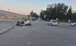 Eskişehir'de kontrolden çıkan otomobil takla attı: 1 yaralı