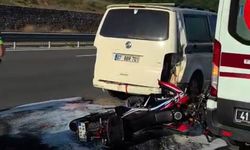 Feci kazada ağır yaralanan motosiklet sürücüsü yaşam savaşını kaybetti