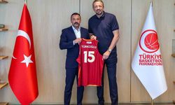 Galatasaray'dan TBF Başkanı Türkoğlu'na ziyaret