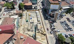Gebze'de tarihi hamamı gün yüzüne çıkaracak tam otomatik otopark projesi yükseliyor