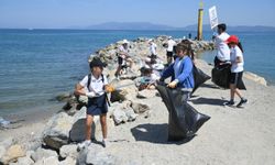 Geleceğin çevre gönüllüleri Kuşadası Belediyesi'nin etkinliğinde buluştu