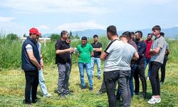 Genç çiftçi akademisinde eğitim saati