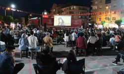 Gezen sinema tırı, Karamanlılarla buluştu