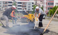 İlkadım'da yollar yenileniyor