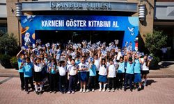 İş Bankası şubeleri karnelerini alan çocukları bekliyor
