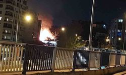 İzmir'de otluk alanda korkutan yangın