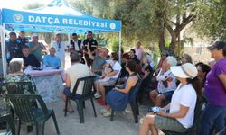 Kanalizasyon sorununun çözüldüğü Çomarlık'ta vatandaşlarla bir araya gelindi