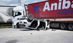 Kapıkule yolunda SUV araç ile tır çarpıştı: 2'si ağır 3 yaralı