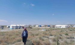 Karapınar'da mevsimlik tarım işçilerinin kaldığı çadır kentte inceleme