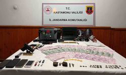 Kastamonu'da kaçak kazı operasyonunda 13 şüpheli gözaltına alındı