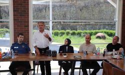 Kaymakamı Şendur'a veda etti