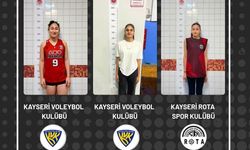 Kayseri'nin genç sultanları milli takım yolunda