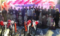 Kilis'te geleneksel sünnet şöleni: 25 çocuk sünnet oldu