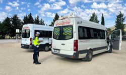 Kilis'te okul servislerine jandarma denetimi