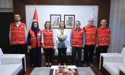 Kızılay'dan Vali Nurtaç Arslan'a teşekkür