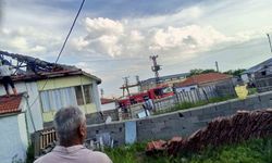 Konya'da ev yangını paniğe neden oldu