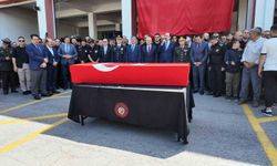 Konya'da şehit itfaiye erine uğurlama töreni