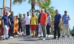 Kumluca'da yüzme alanlarında denetim