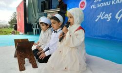 Kur'an kursunda yıl sonu coşkusu