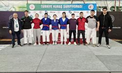 Kütahya Belediyespor'dan Türkiye Kuraş Şampiyonası'nda çifte başarı
