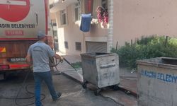 lkadım'da temizlik çalışmaları sürüyor