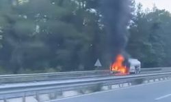 Marmaris'te mazot tankeri alev aldı, facia son anda önlendi