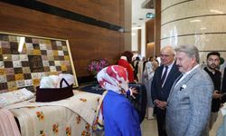 Melikgazi'de kadınların bin bir emekle yaptığı el ürünleri sergisi göz kamaştırdı