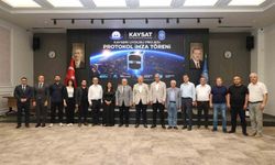 Meteoroloji uydusu KAY-SAT için Melikgazi Belediyesi'nde işbirliği protokolü