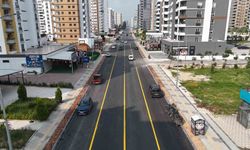Mezitli'de ulaşımı rahatlatacak çalışma tamamlandı