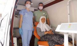 Mobil Diş Kliniği Aracı kırsal mahallelerde hizmete başladı