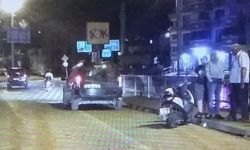 Motosiklet ile otomobil çarpıştı: 1 yaralı