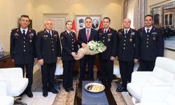 Muğla Valisi Akbıyık, Jandarma'yı ağırladı