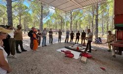 Muğla'da orman yangın gönüllüsü eğitimleri devam ediyor