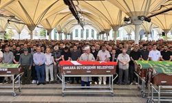 Mühimmat sahasındaki patlamada hayatını kaybeden işçi Ankara'da toprağa verildi