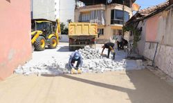 Nazilli Belediyesi'nden 41 noktada eş zamanlı yol seferberliği