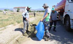 Nazilli'de belediye ekipleri sahaya indi