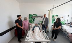 Niğde'de hastanın vücudundaki 7 kiloluk dev tümör başarıyla alındı