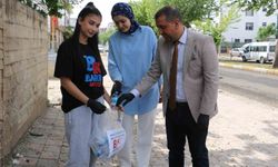 Öğrencilerden çevre duyarlılığı ve dayanışma örneği