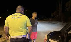 Polis uygulamasını görünce aracını park etti: 1.24 promil alkollü çıktı