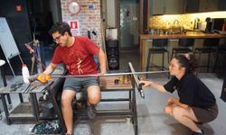 Roma yöntemiyle bin 190 derecelik cam sanatı