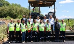 Sinop'ta asfalt sezonu başladı