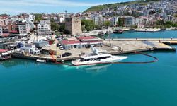 Sinop'ta yan yatan lüks yatın su alma nedeni belli oldu