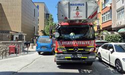 Sultangazi'de meslek yüksek okulunda yangın