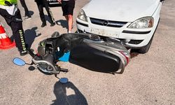 Tavşanlı'da otomobil ile motosiklet çarpıştı: 2 yaralı