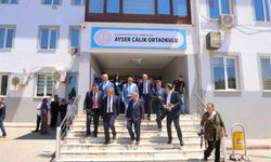 TBMM Komisyonu Ayser Çalık Ortaokulu'nda incelemelerde bulundu