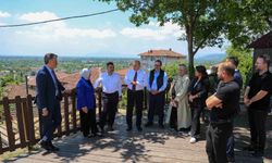 TBMM Yapay Zeka Araştırma Komisyonu Başkanı Dönmez ve Sarıeroğlu, Konuralp Antik Kenti'ni gezdi
