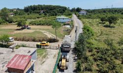 Terme'de yol çalışmalarında 200 milyon TL'yi aşan yatırım
