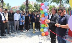 Türkeli'de yenilenen park açıldı