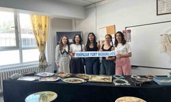 Üniversite öğrencilerinin el emekleri görücüye çıktı