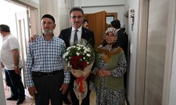 Vali Baruş'tan Narman'da şehit ailesi ve gaziye anlamlı ziyaret
